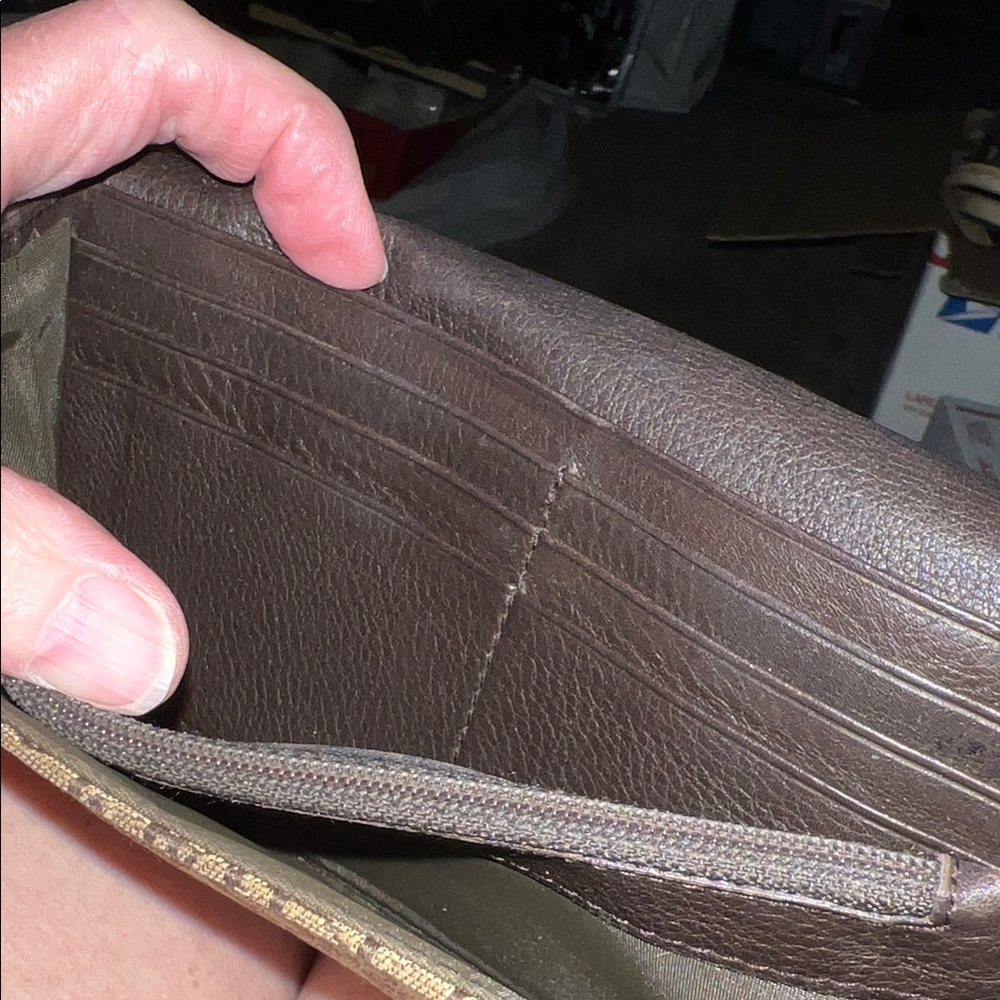 DIOR Brown and Tan Wallet - Picture 4 of 5